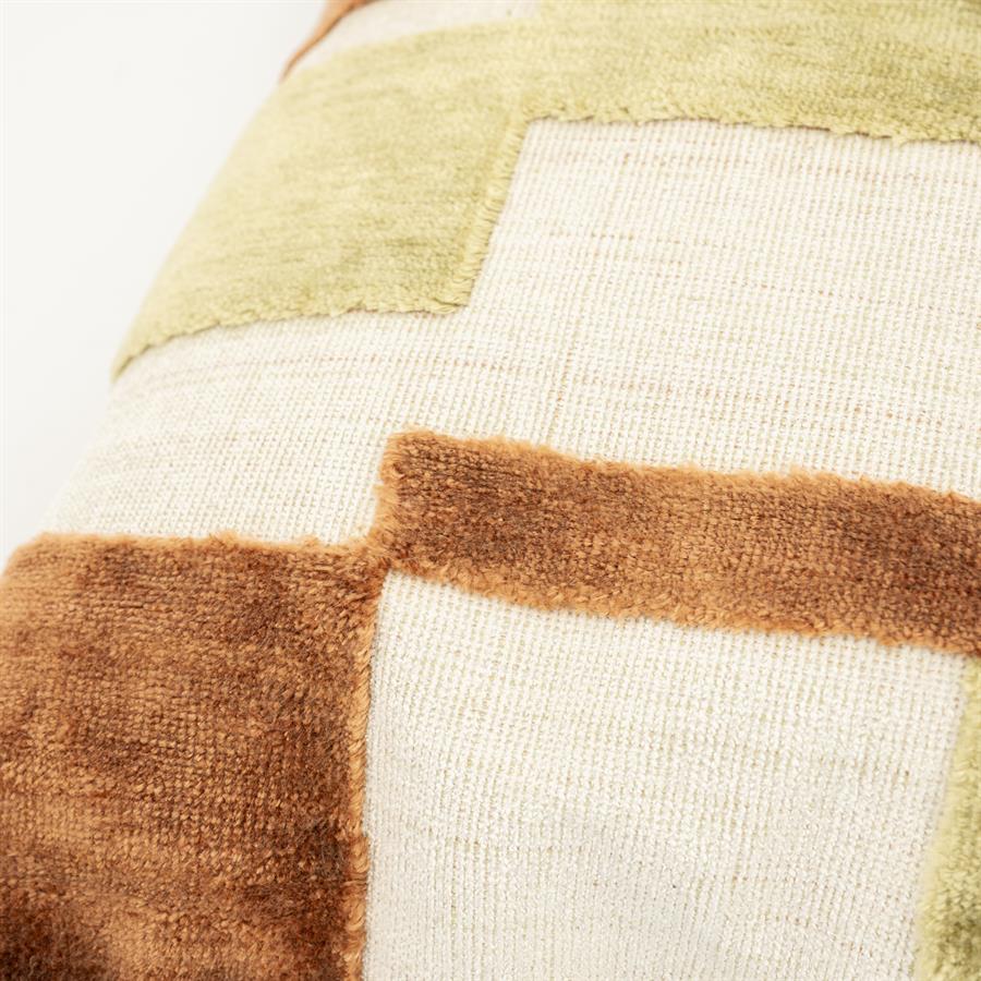Sierkussen Cubba 45x45 – groen | By Boo
