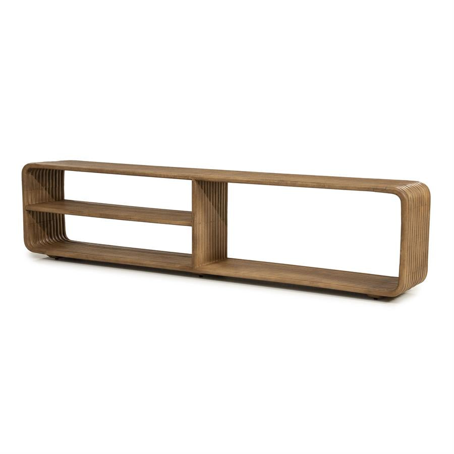Cabinets TV cabinet Rigato 200x30x45 – bruin | By Boo