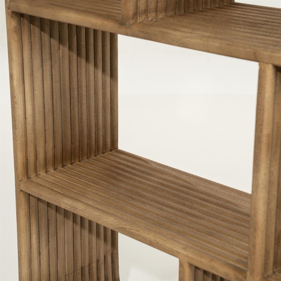 Cabinets Cabinet Rigato small 100x30x200 – bruin | By Boo