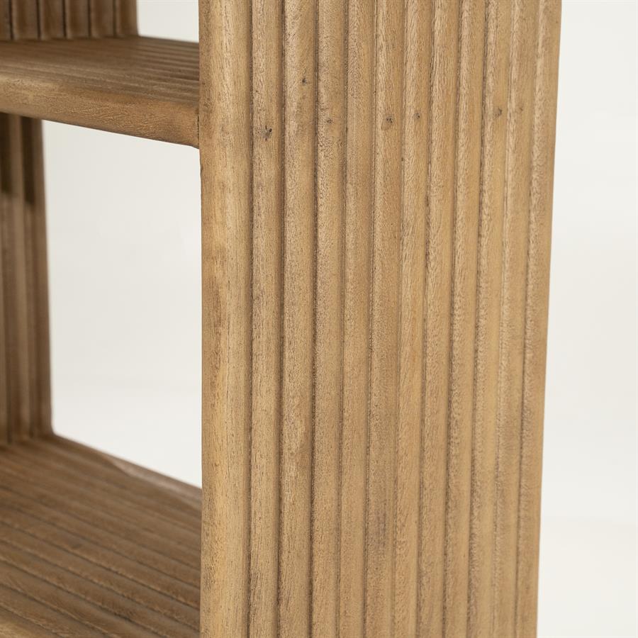 Cabinets Cabinet Rigato small 100x30x200 – bruin | By Boo
