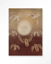 Birds By Night – abstracte vogels bij maanlicht