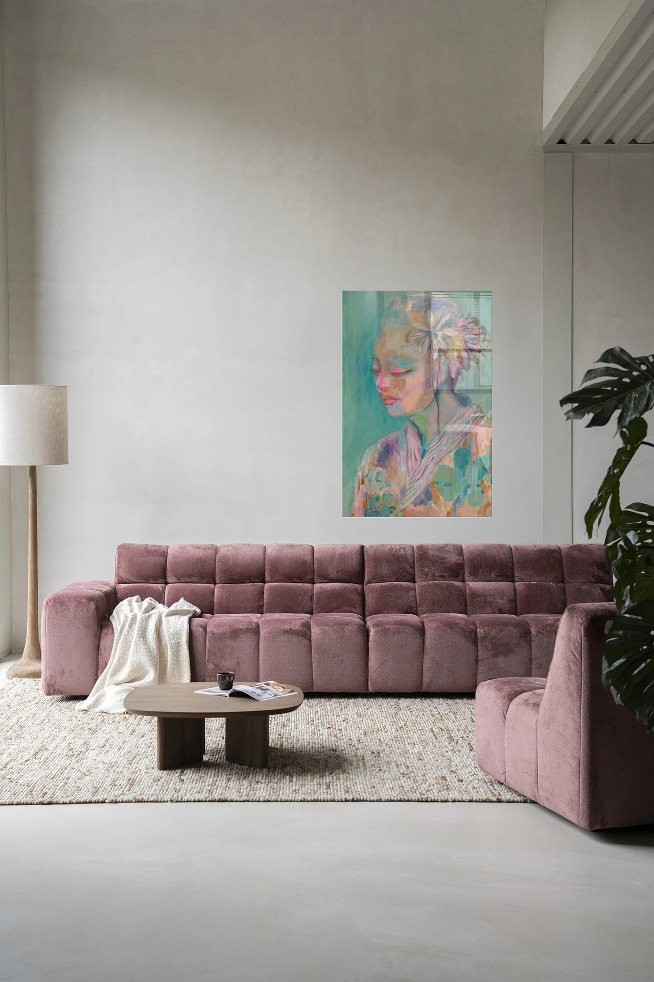Calm – Glasschilderij