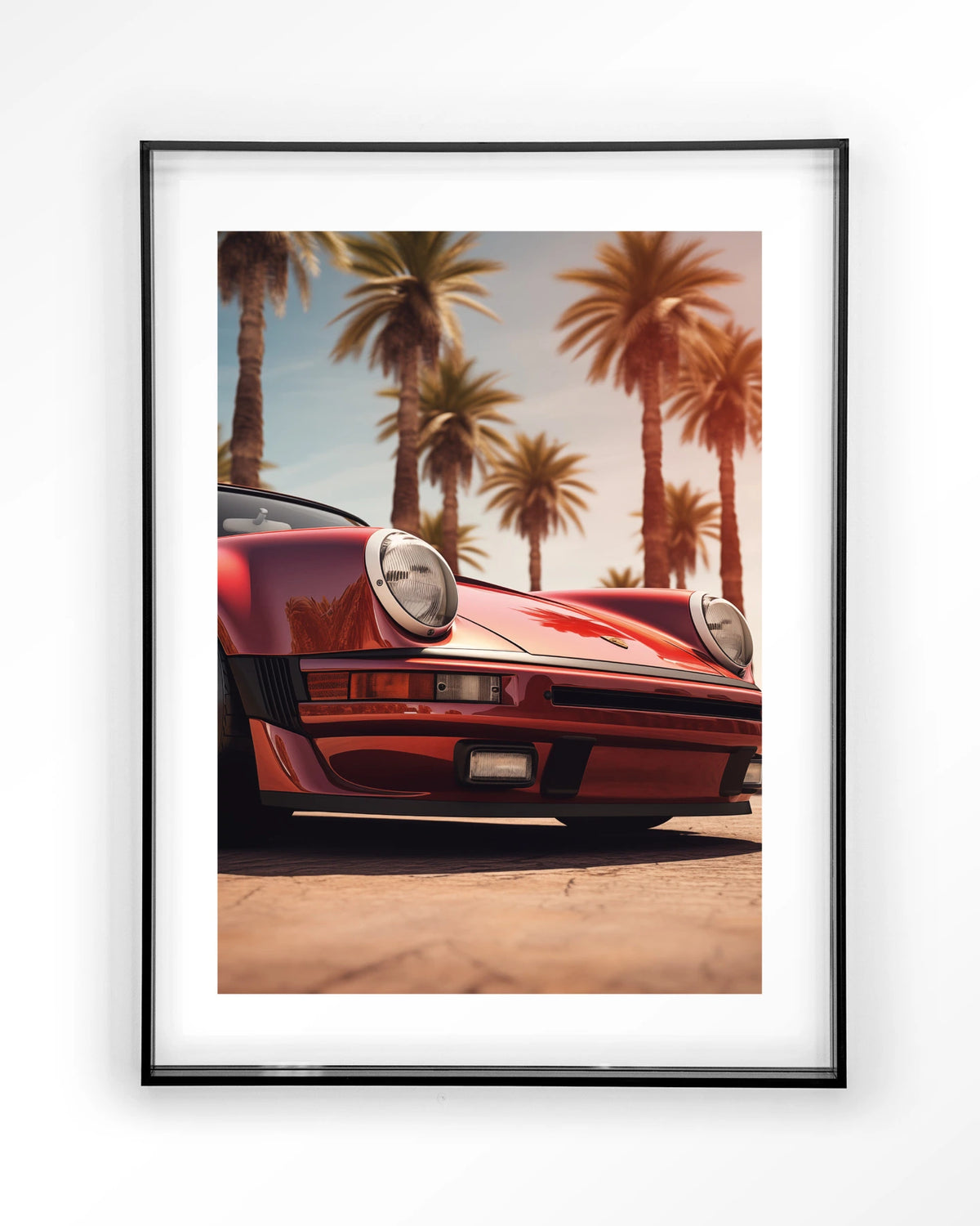 Palm Springs – Art print – Acryl zwart