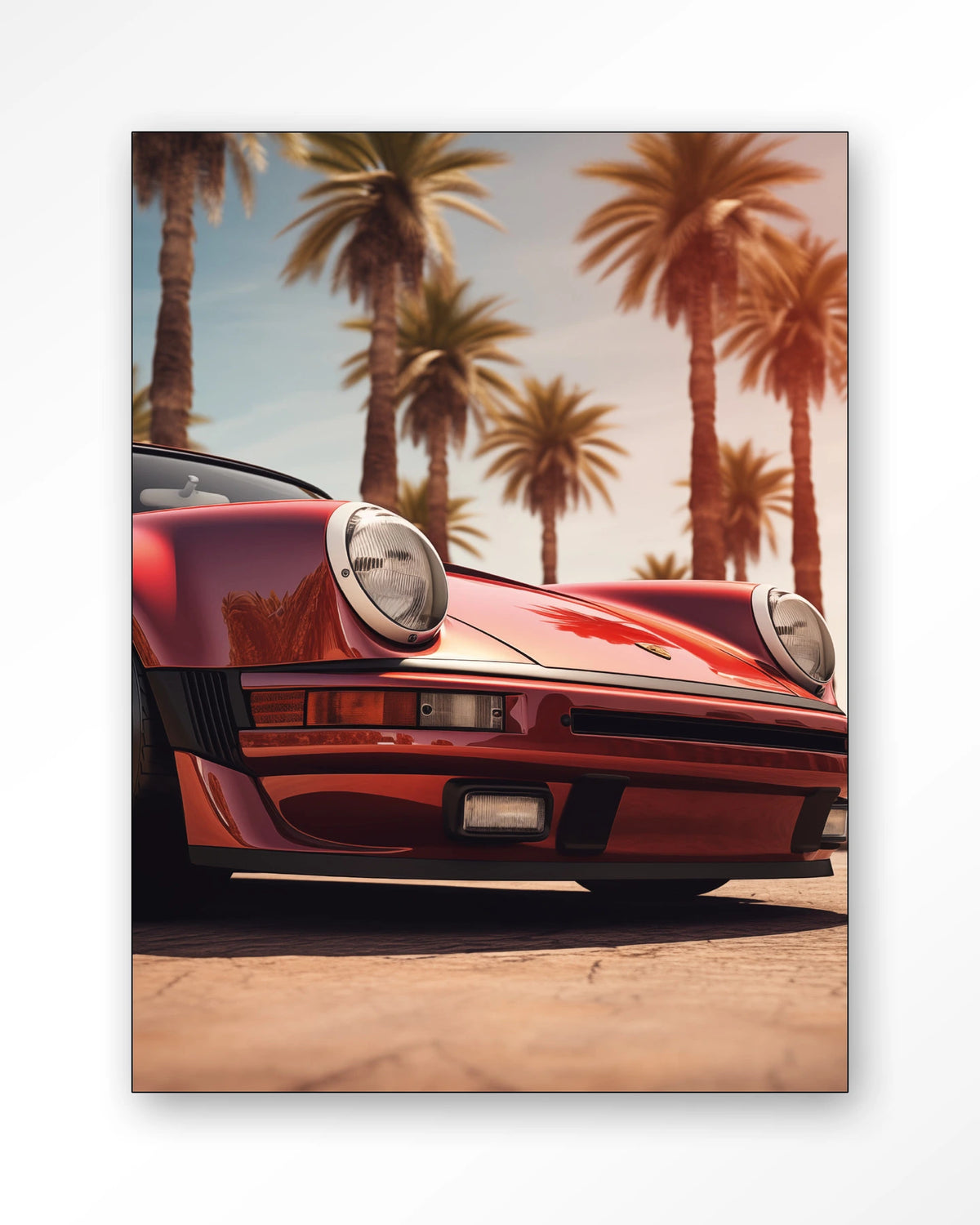 Palm Springs – Wandkleed – Frame – zwart