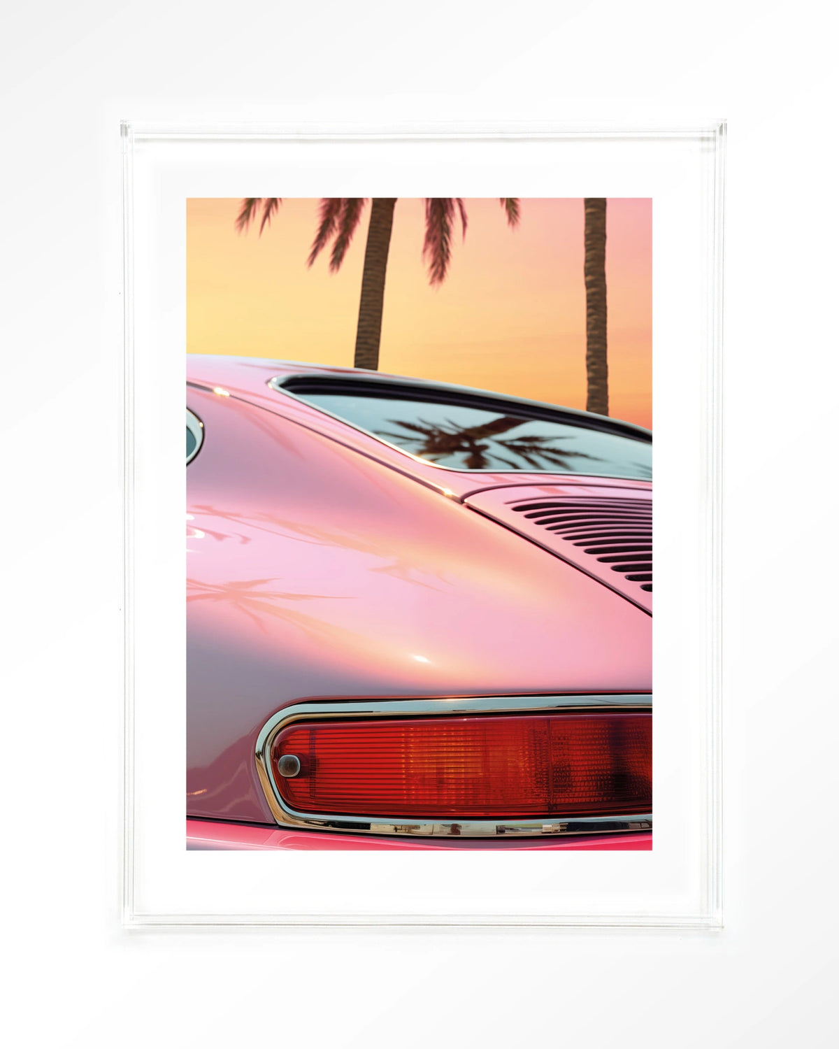 Miami Vice – Art print – Acryl doorzichtig