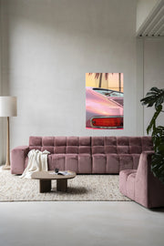 Miami Vice – Glasschilderij