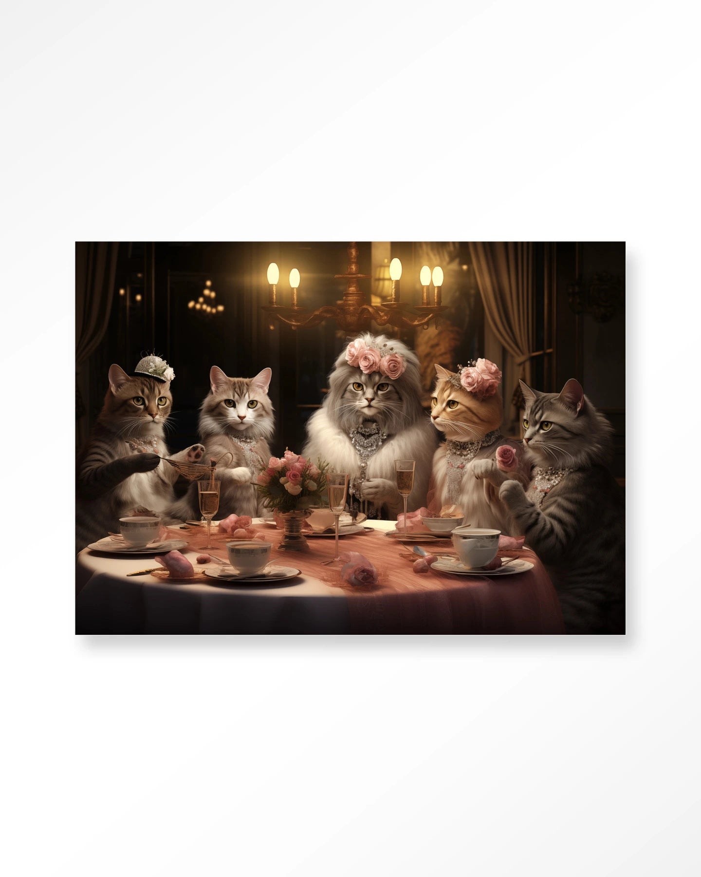 High Cat Tea – Art Print