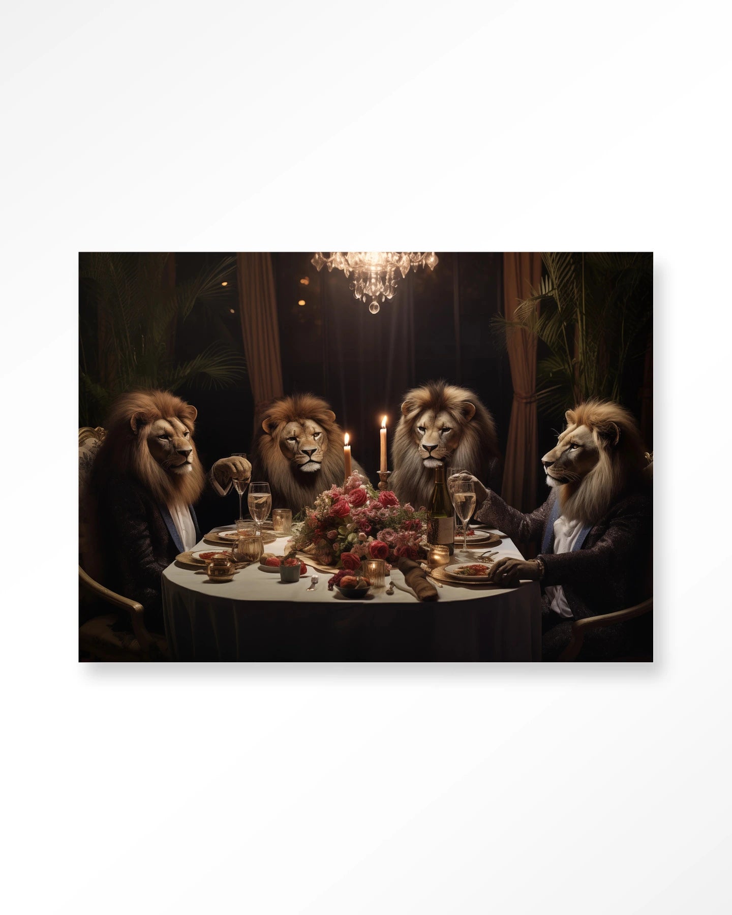 Lions Dinner – Art Print