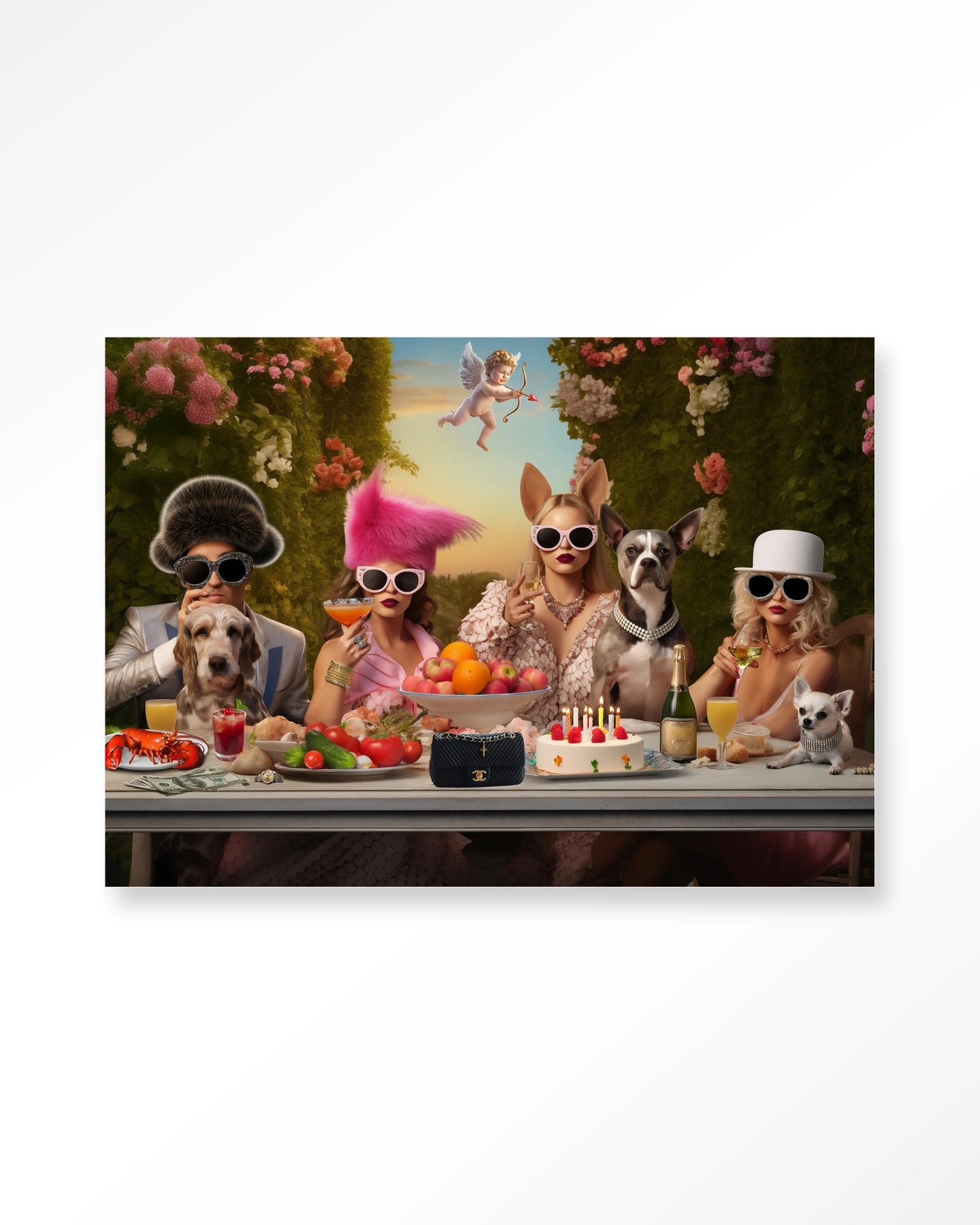 Uptown Table – Art Print