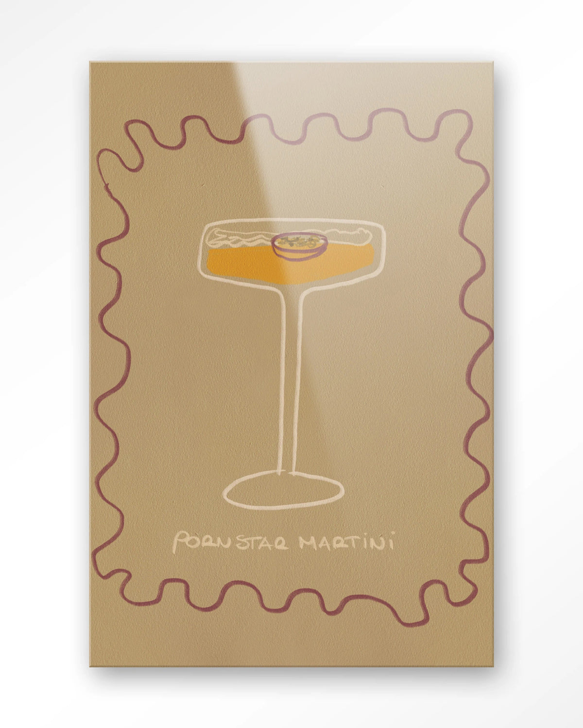 Poma – pornstar martini cocktail – Glas – Blinde montage