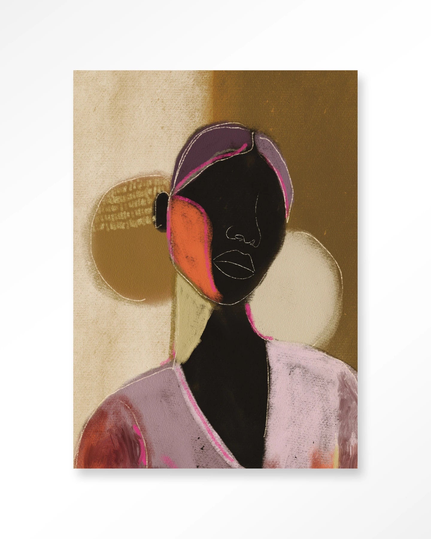 Silhouette Lady 1 – Art Print