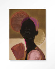 Silhouette Lady 2 – Wandkleed