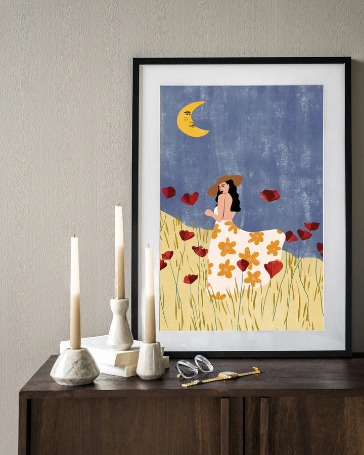 Girl In A Poppyfield