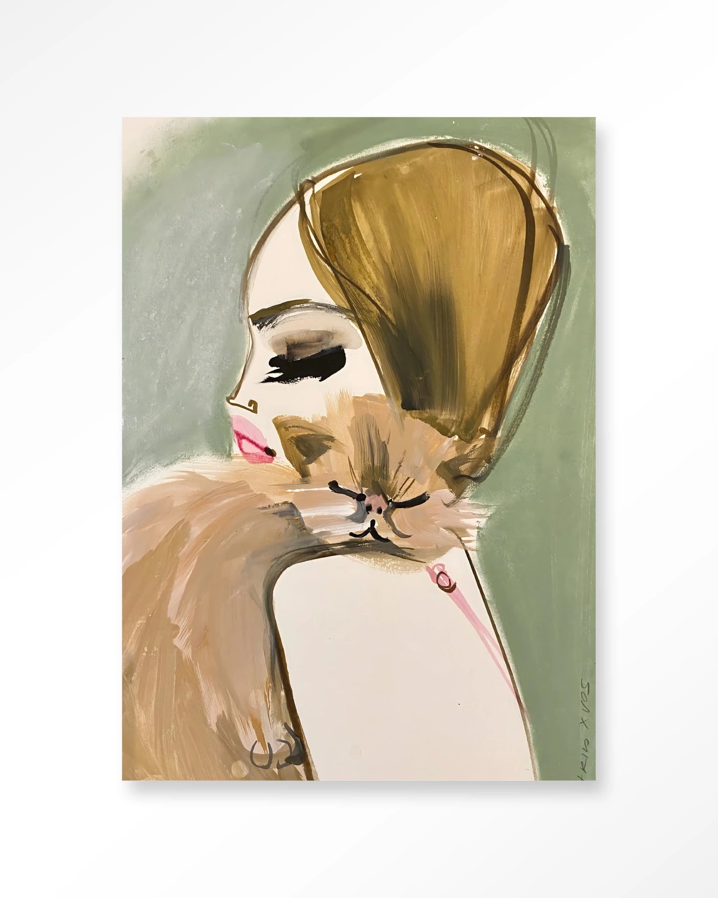 Lily Rose Depp x Pumpkin – Art Print