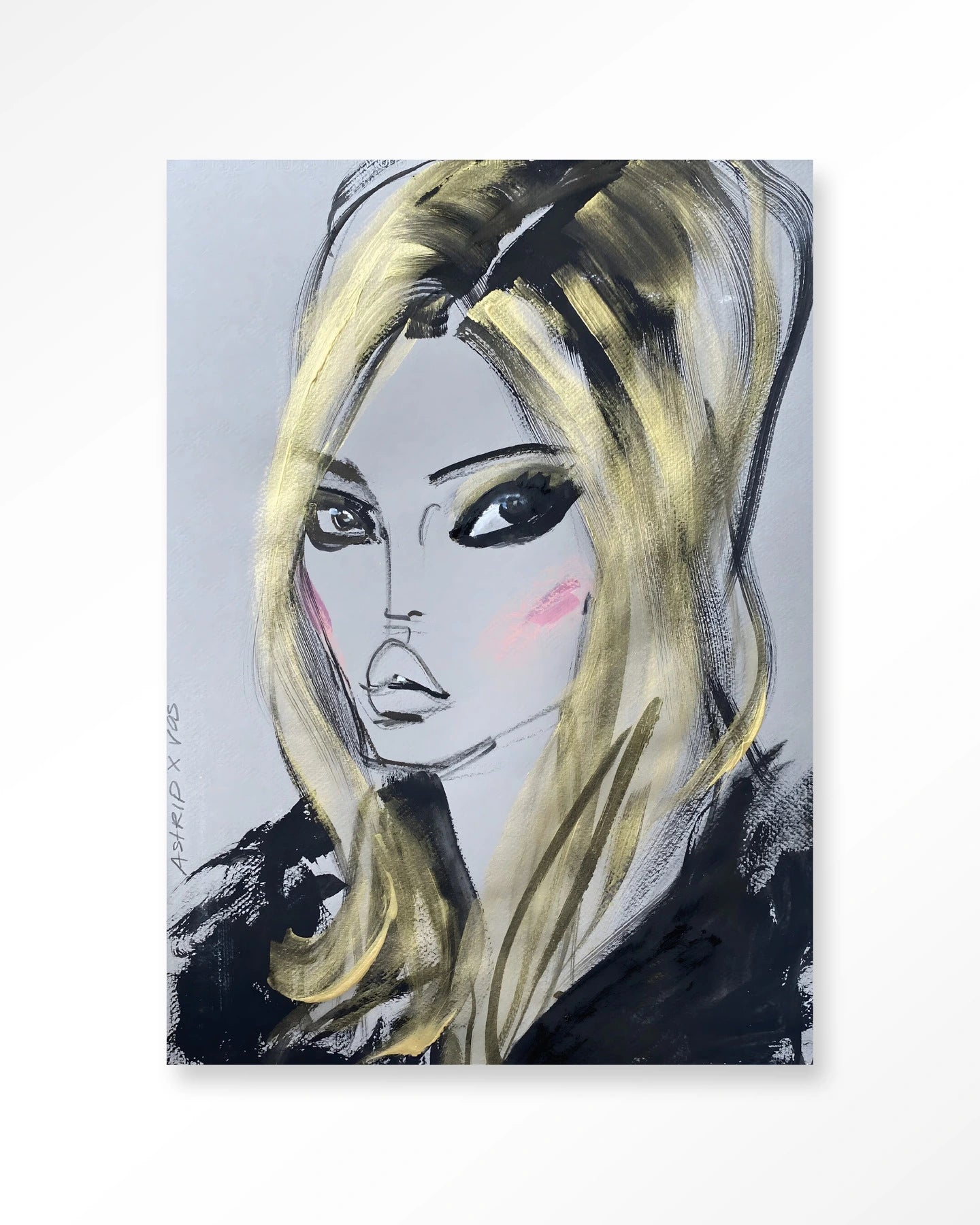 Kate Moss – Wandkleed