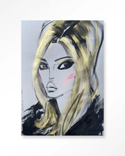 Kate Moss – Wandkleed