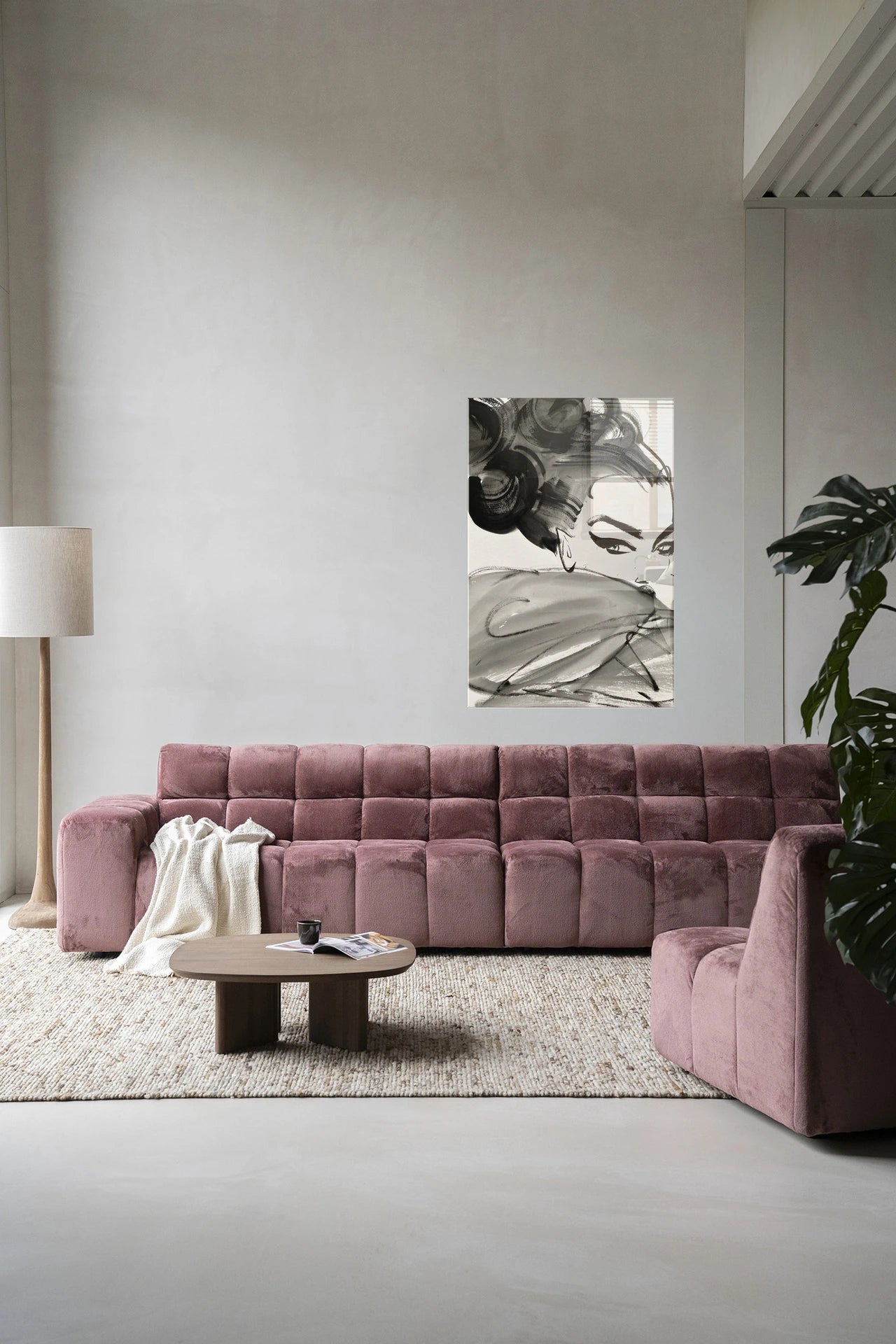 Couture Allure – Glasschilderij
