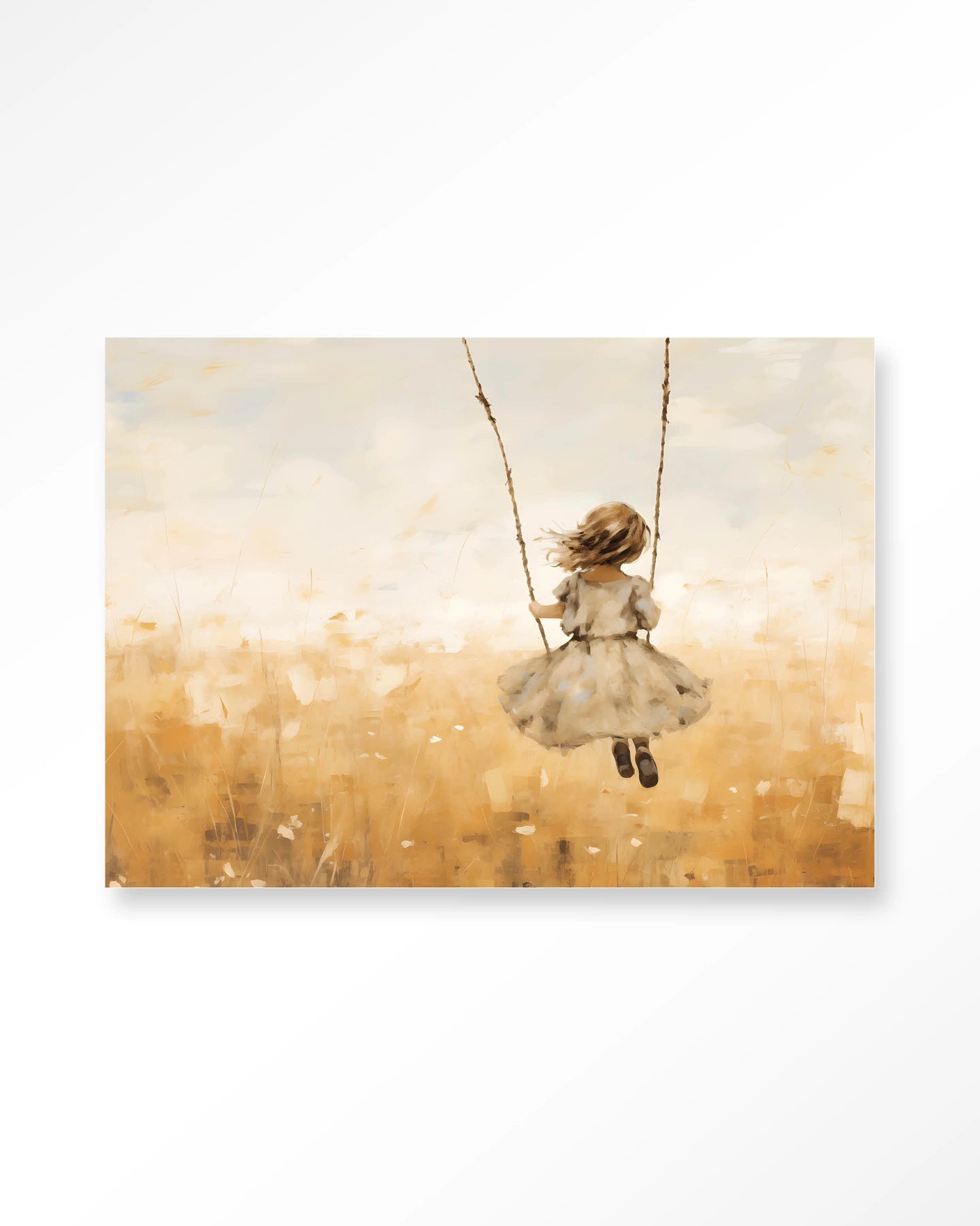Swinging Girl – Art Print