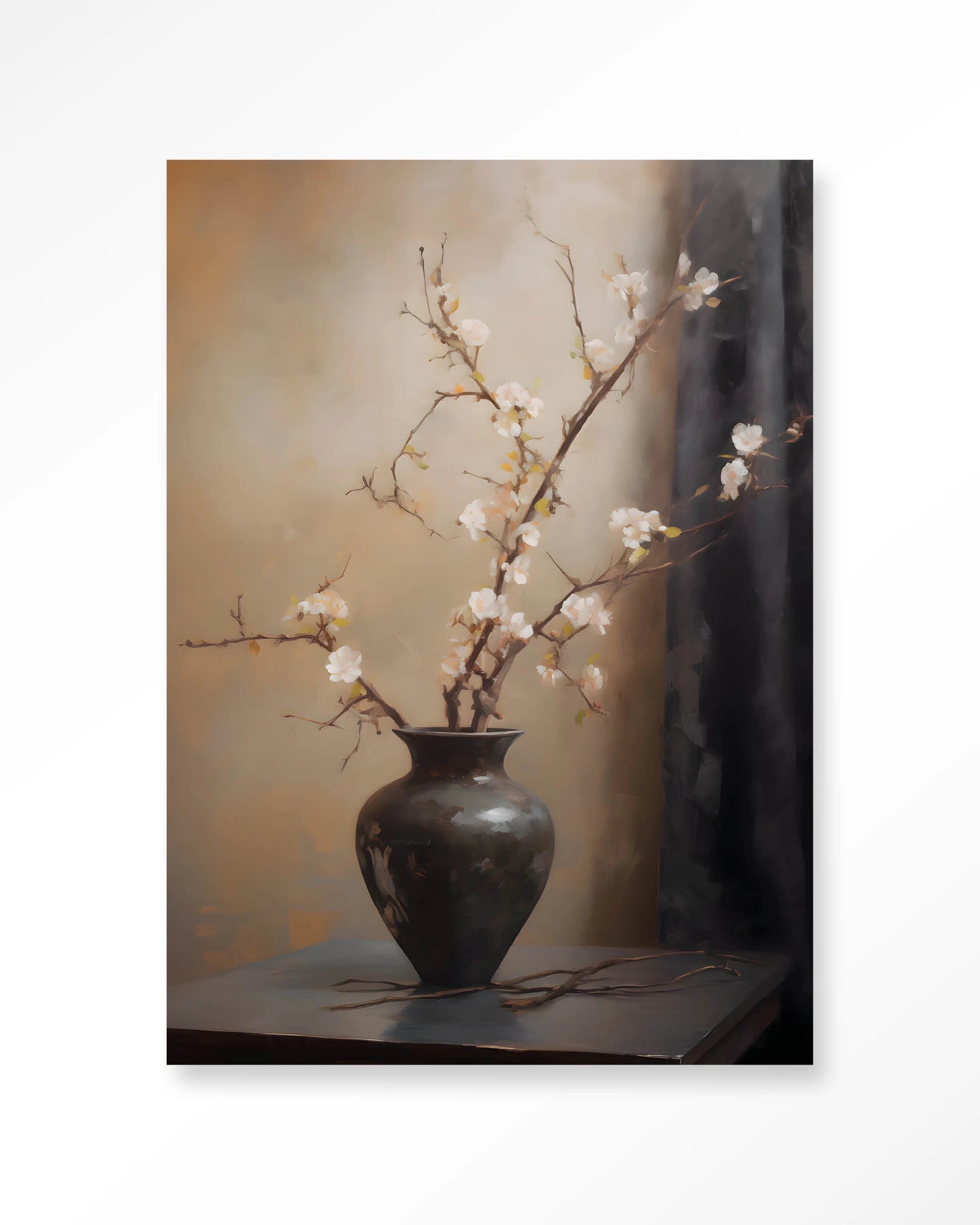 Light Blossom Vase – Wandkleed