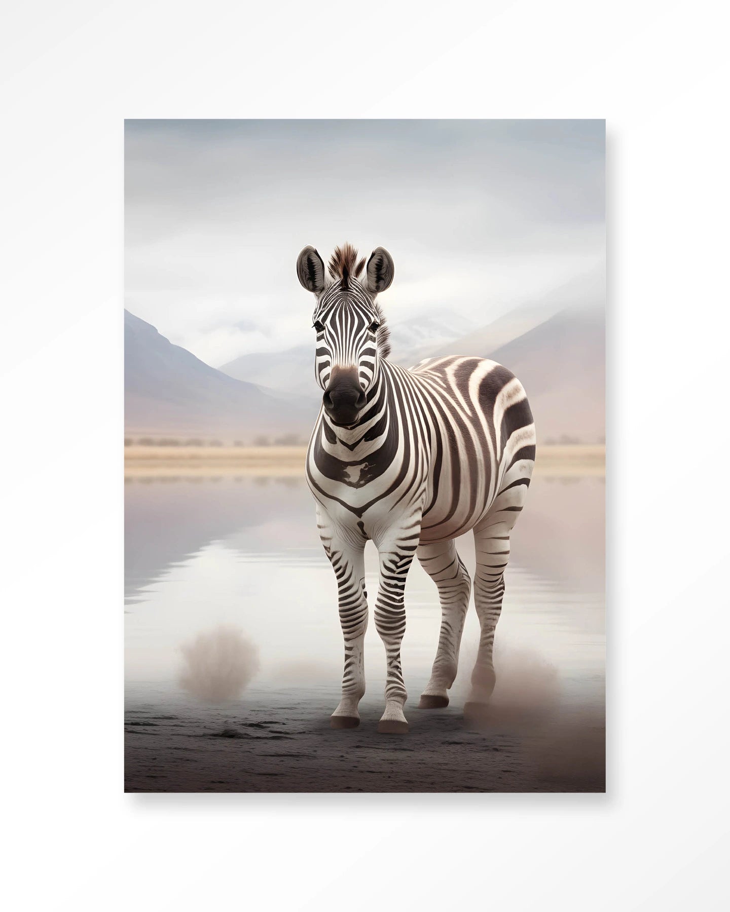 Zebra Mist – Art Print