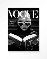 Fashion Book Black – Art Print