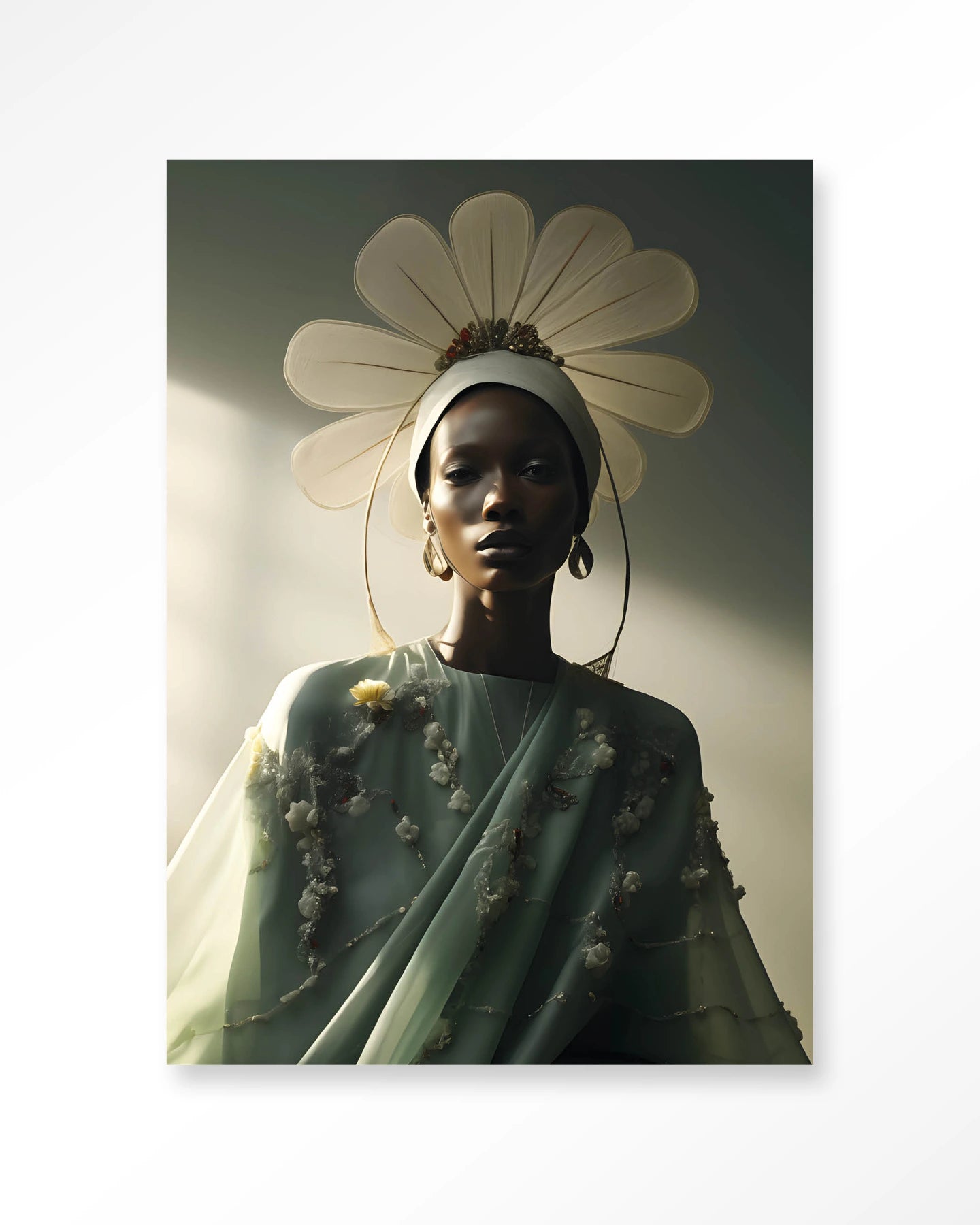 Editorial Flower – Wandkleed