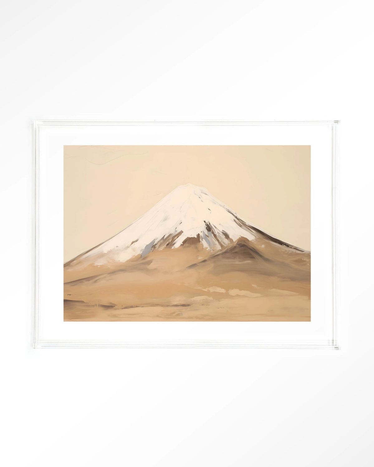 Fuji Mountain – berg Fuji landschap – Art print – Acryl doorzichtig