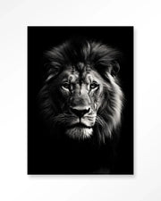 Mighty Lion – Glasschilderij