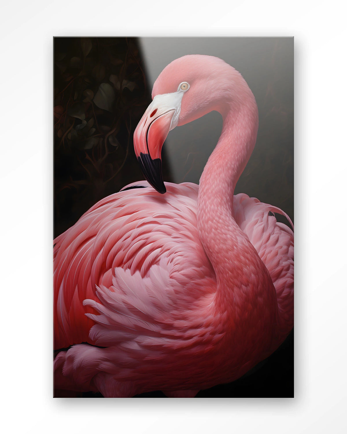 Pink Flamingo – roze flamingo – Glas – Blinde montage