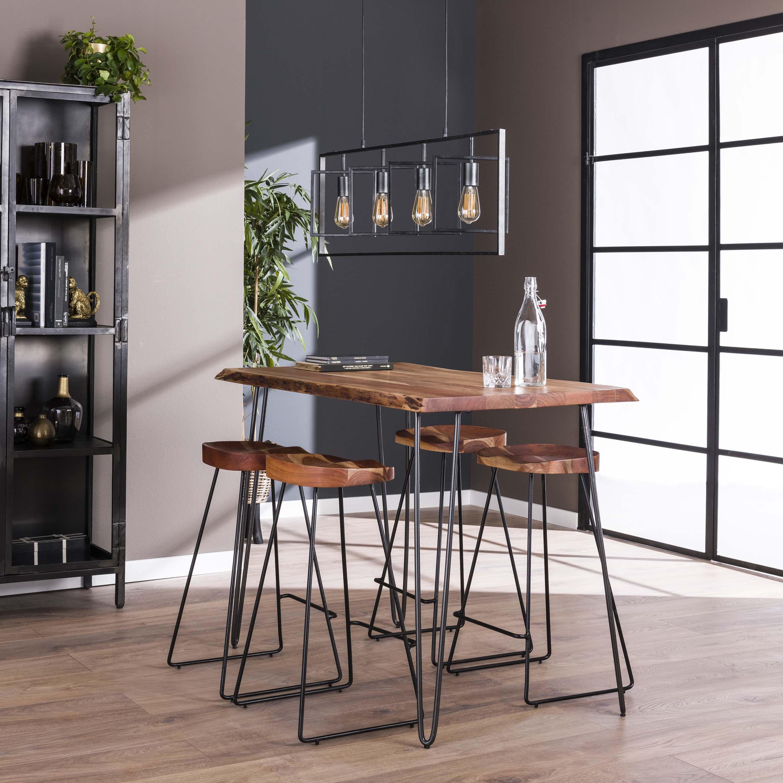 Bartafel Edge 130Cm Massief Acacia