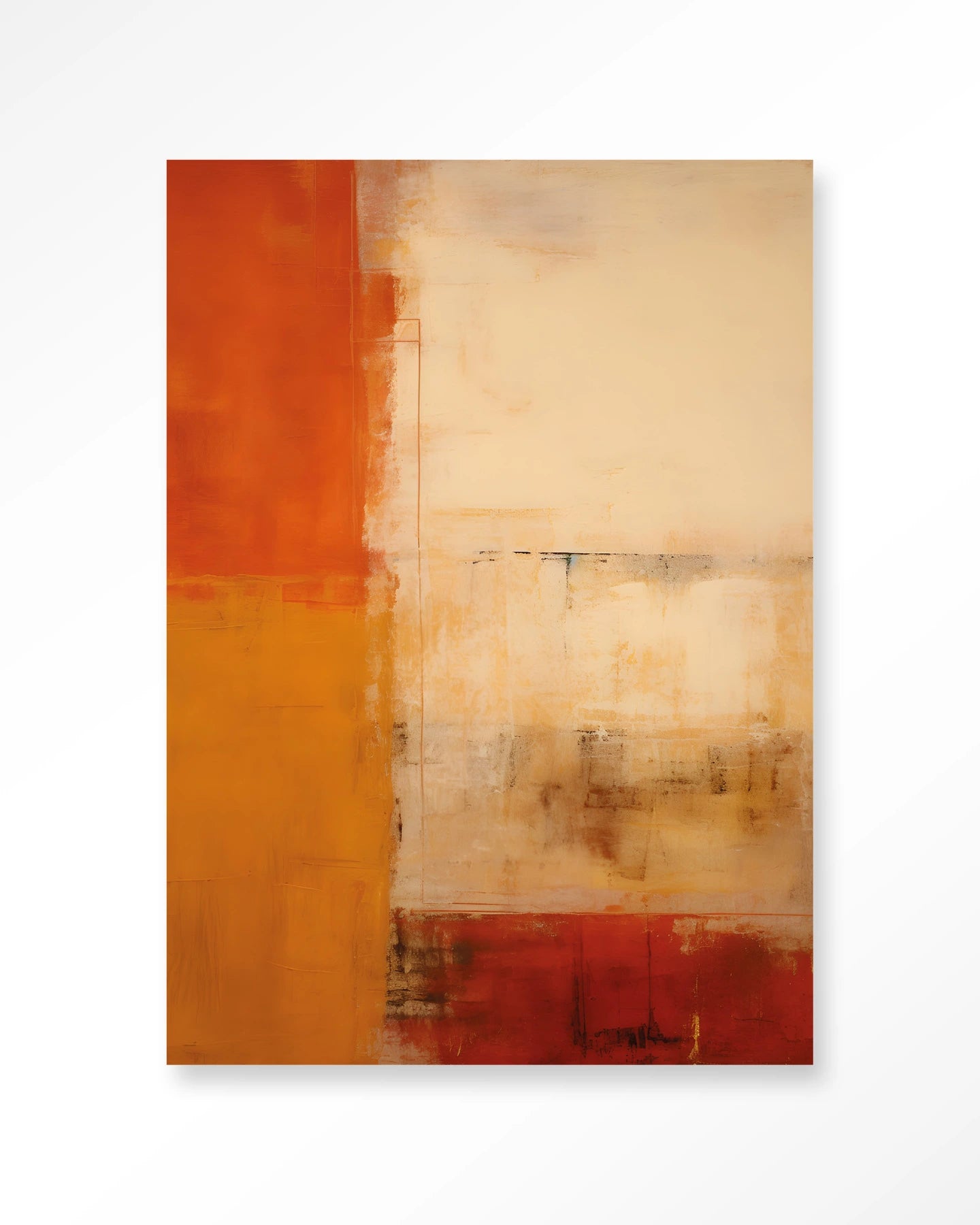 Rusty Abstract – Wandkleed