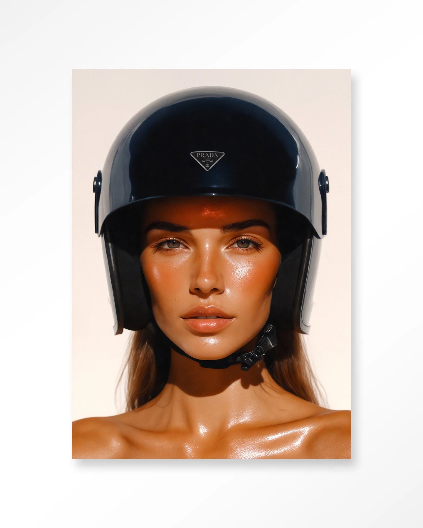 Prada Helmet – Wandkleed