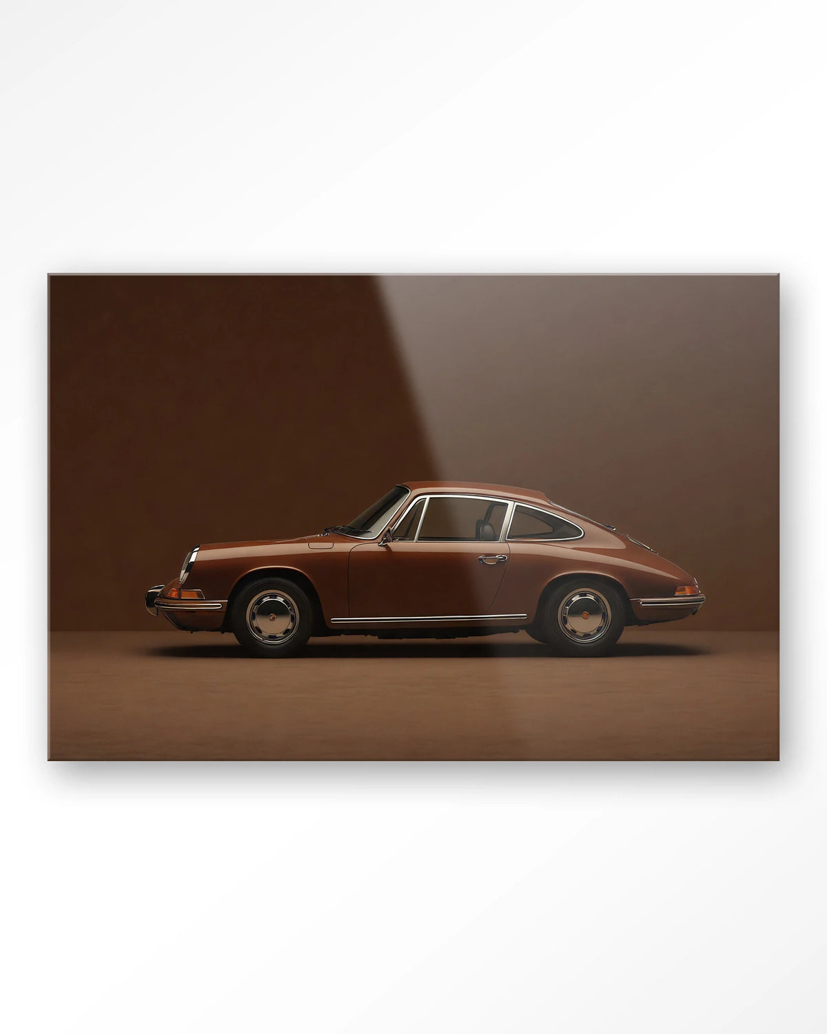 Brown Porsche – Glas – Blinde montage