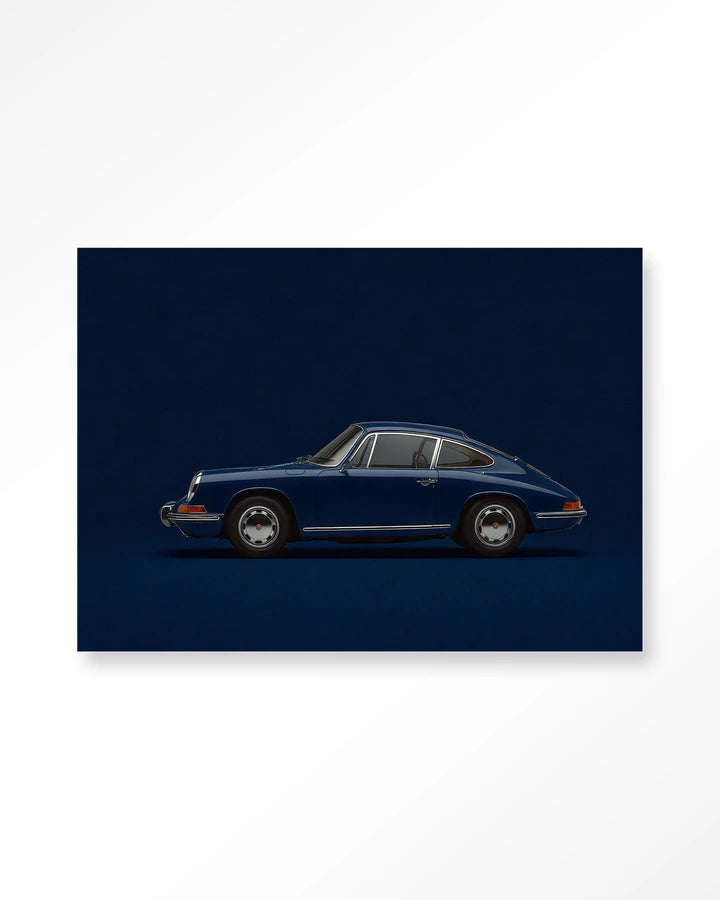 Blue Porsche