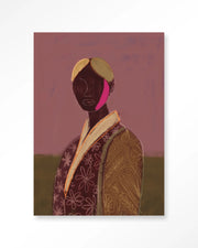 Silhouette Lady 10 – Art Print