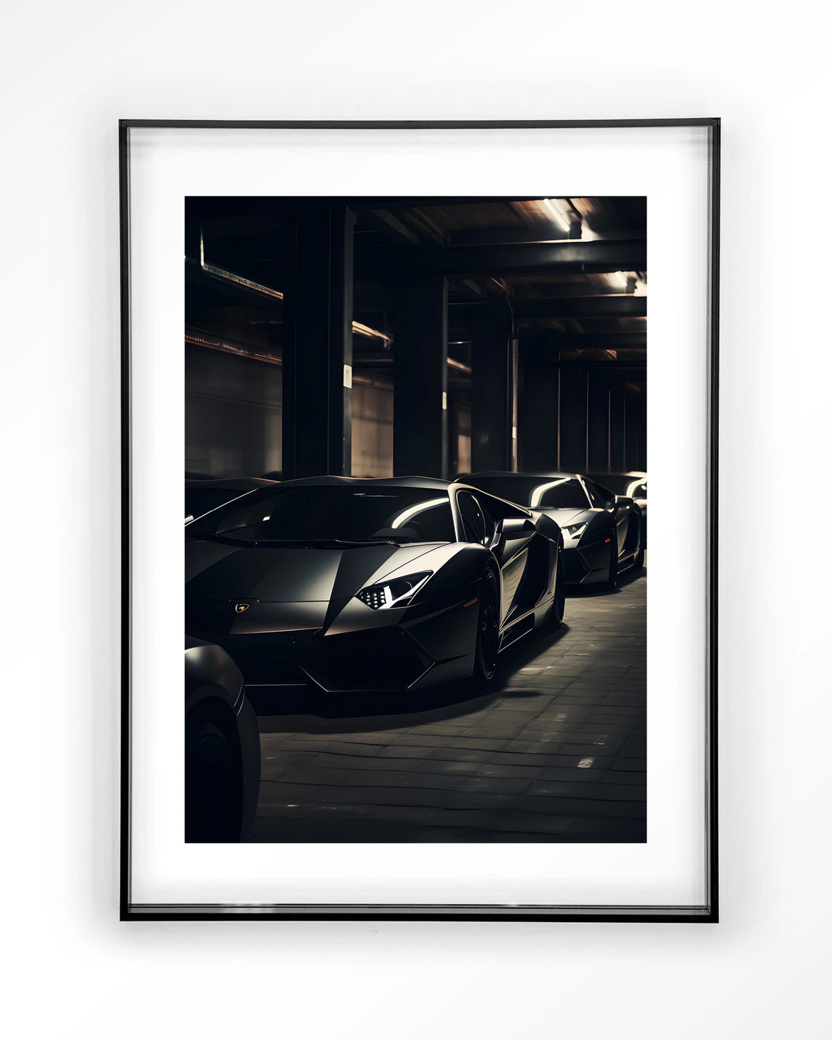 Luxury Drive – Art print – Acryl zwart