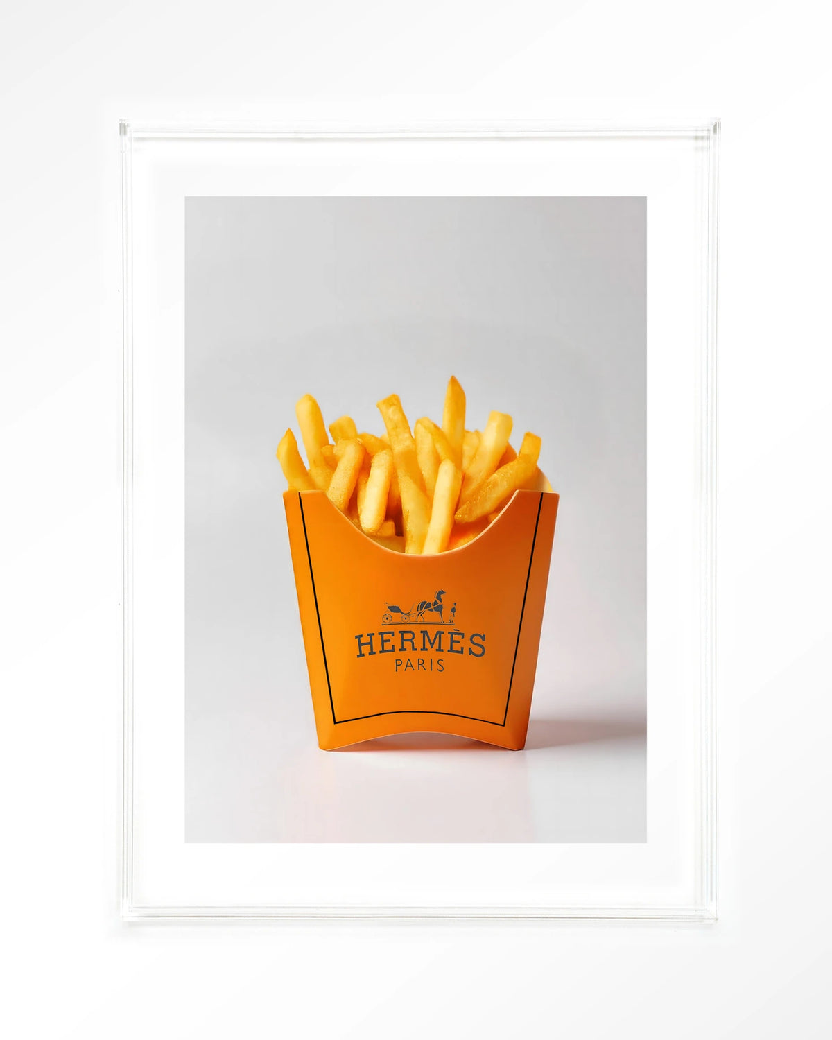 Hermes Fries – Art print – Acryl doorzichtig