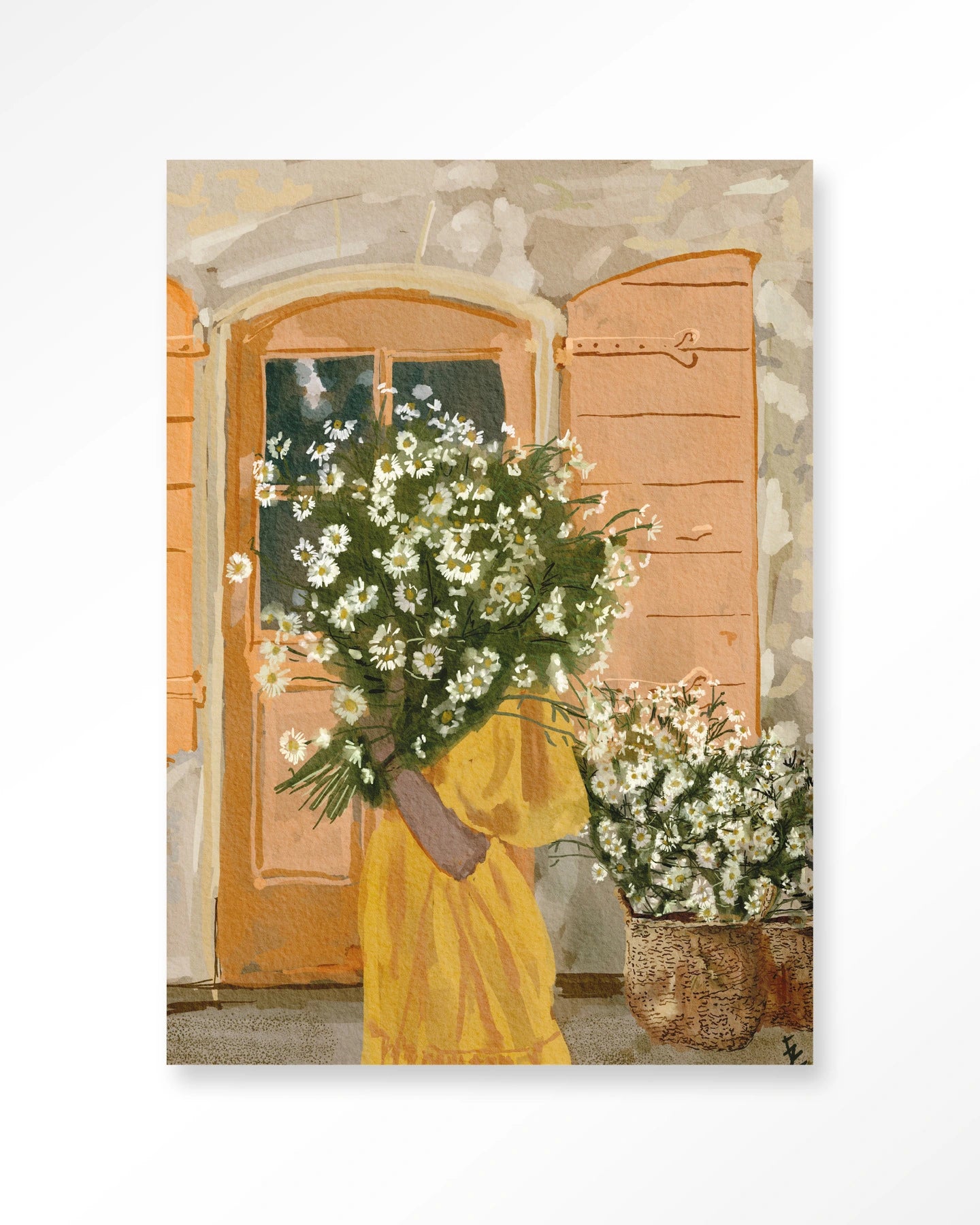 Daisy Lady - Wandkleed