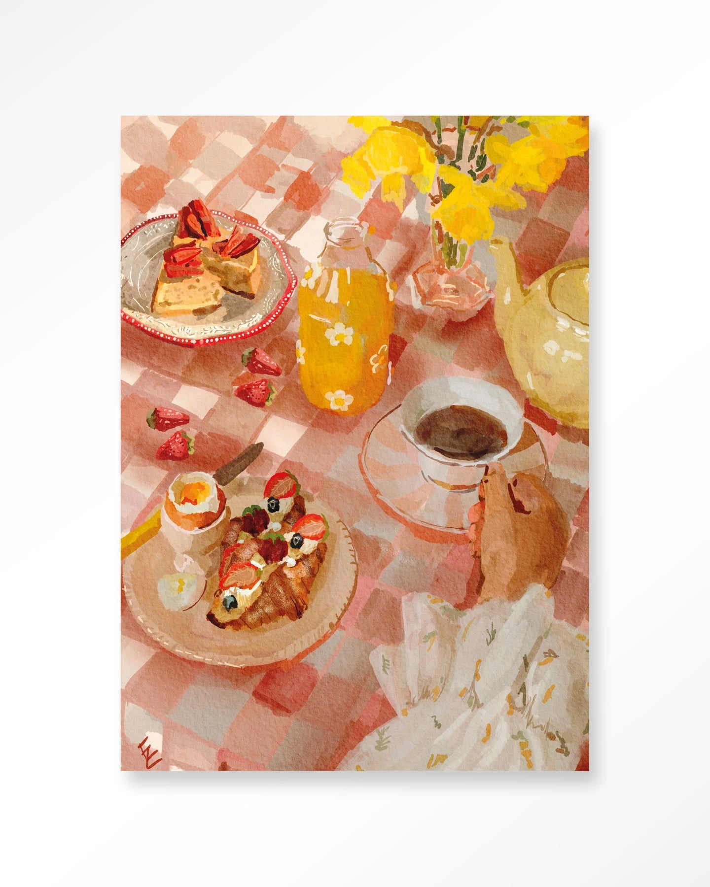 Spring Breakfast – Art Print