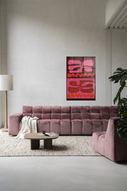 Groovy Pink – Glasschilderij