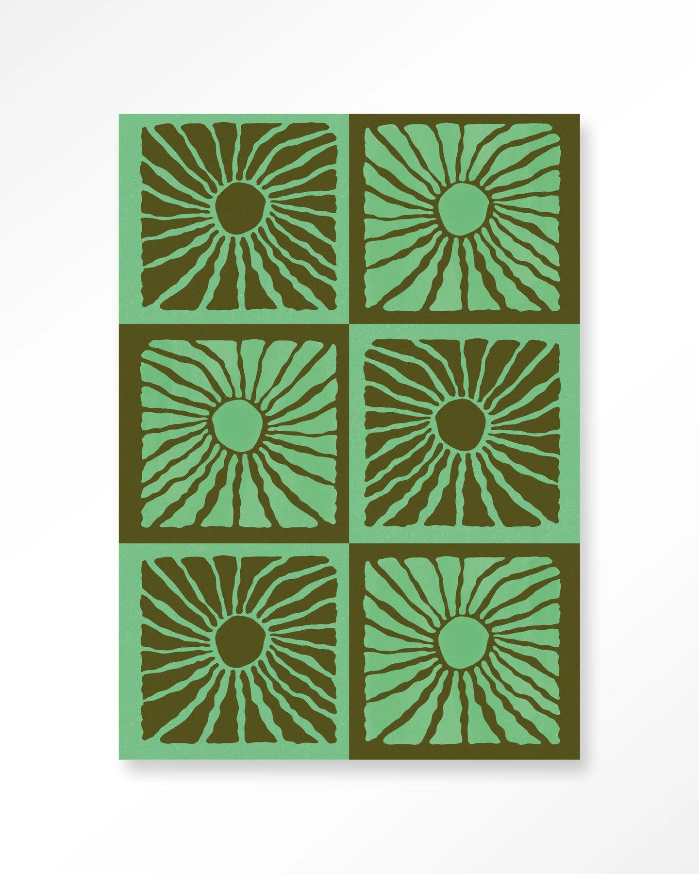 suns-in-green-glasschilderij