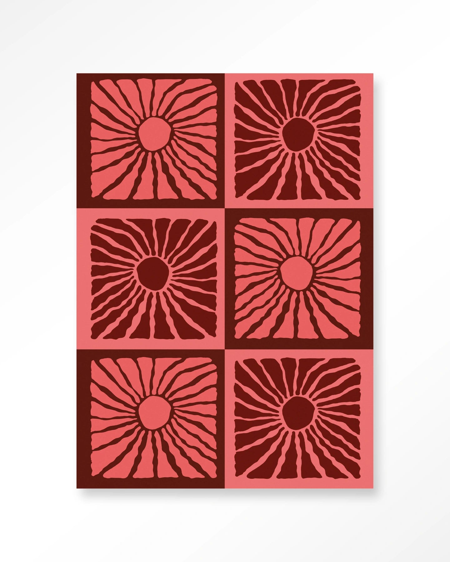 Suns In Pink – Art Print