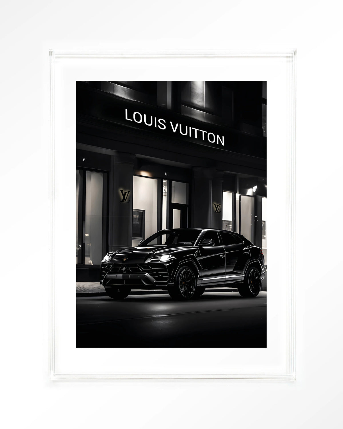 Urus LV – Art print – Acryl doorzichtig
