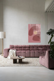 Elementa Morado 1 – Glasschilderij