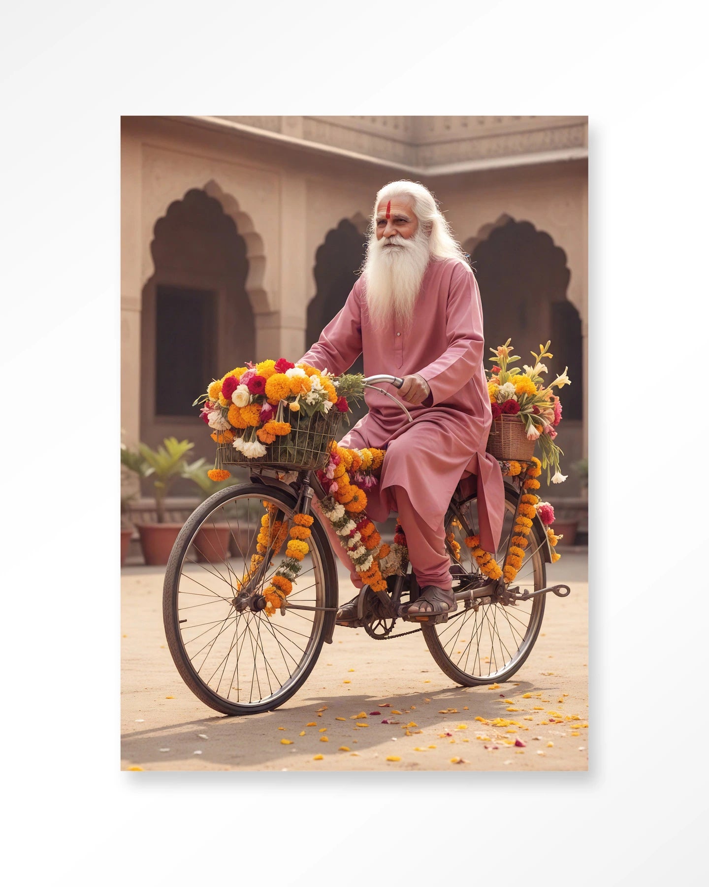 Flower Bike – Wandkleed