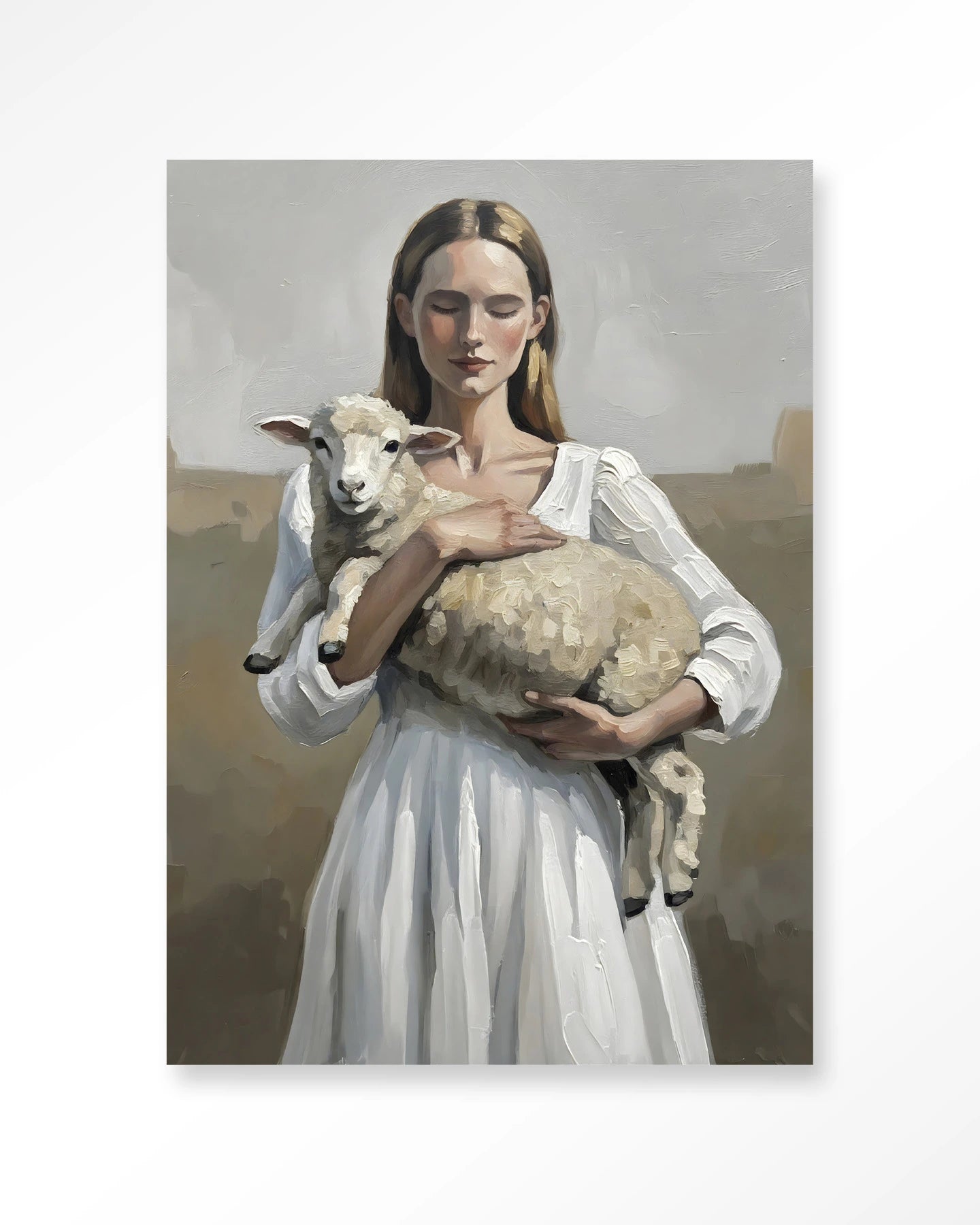 Baby Sheep – Art Print