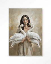 Swan Children – Art Print