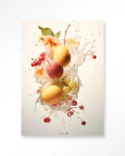 Peachy Fruit Explosion – Art Print