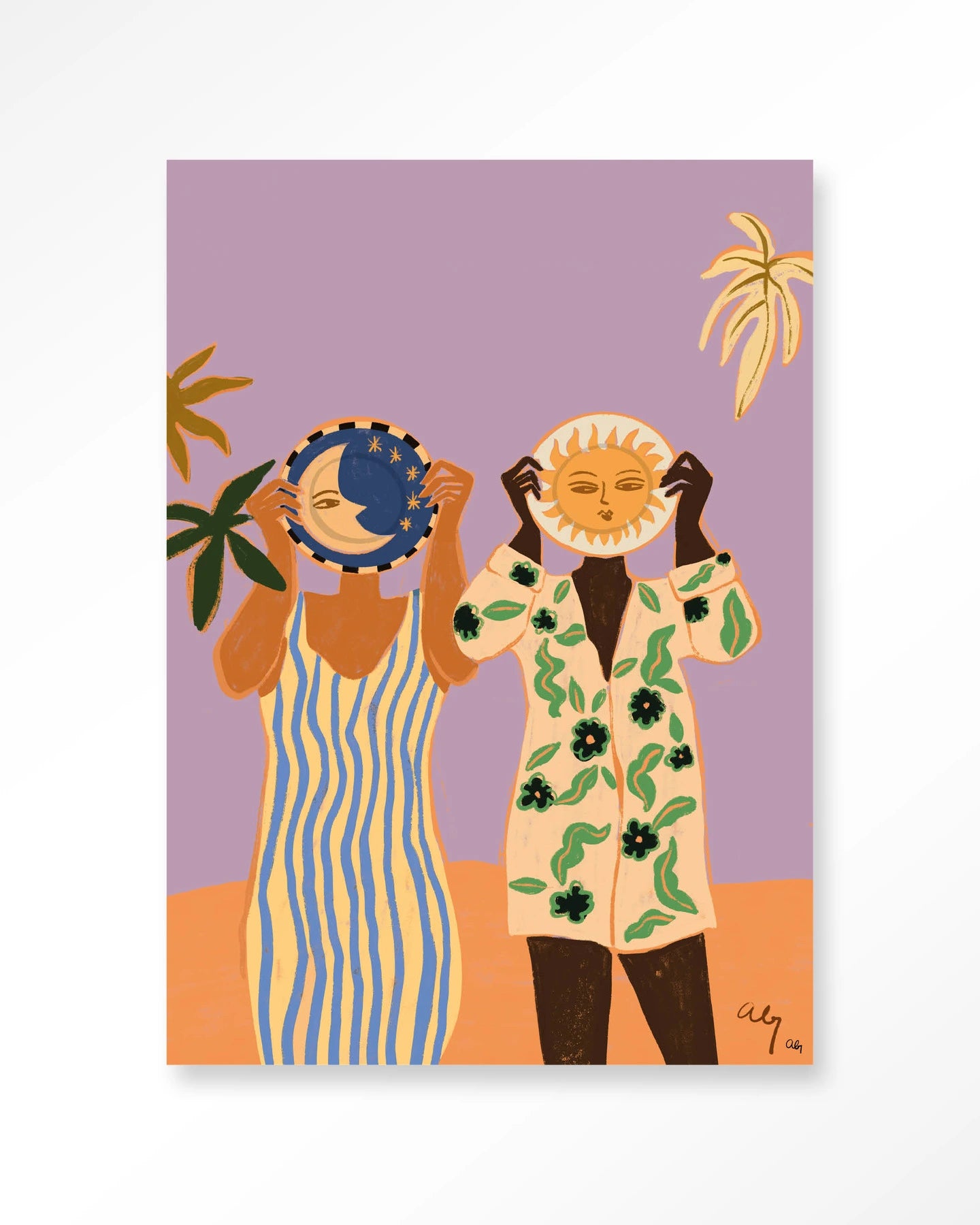 Sun & Moon – Wandkleed