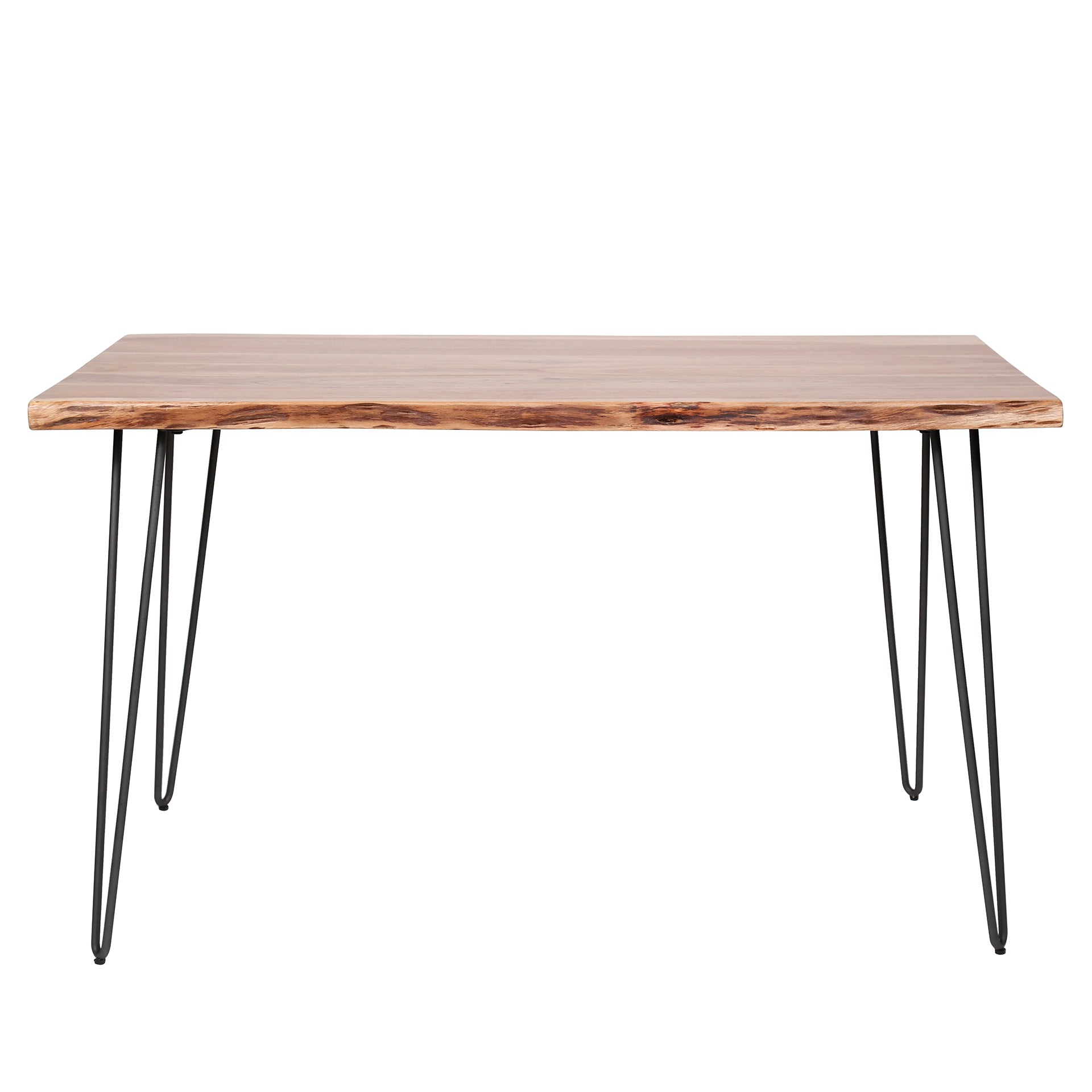 Eettafel Edge 130Cm Massief Acacia